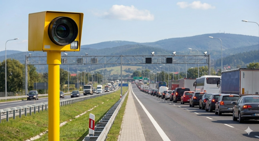 Lista nowych odcinkowych pomiarów prędkości OPP 2026