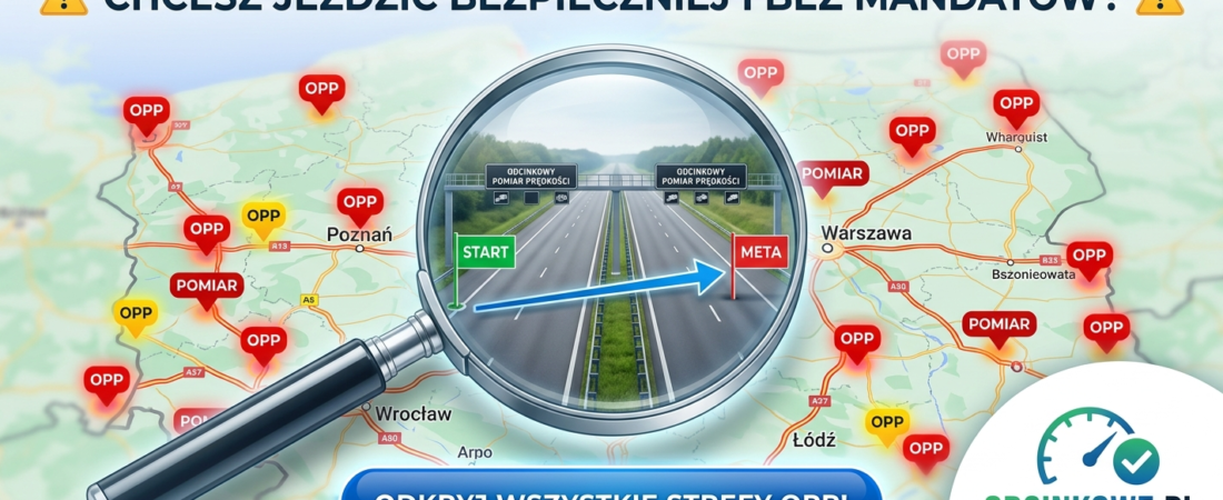 Nowe Odcinkowe Pomiary Prędkości 2026 i zmiany w mandatach