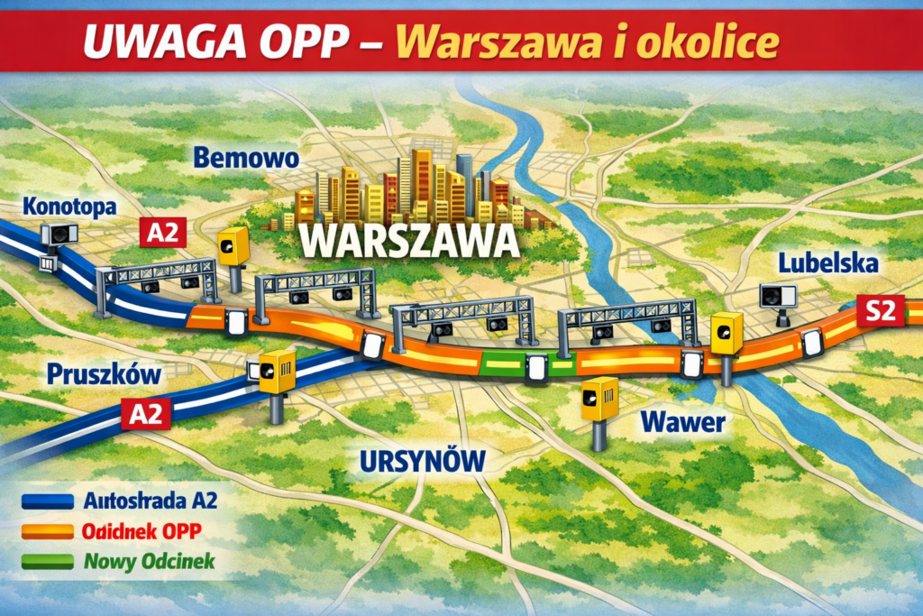 Nowe fotoradary w Warszawie Centrum 2026 – gdzie stoją i kogo najczęściej łapią