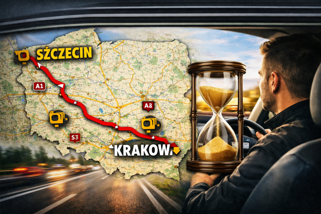 Kalkulator czasu podróży i odległości – jak zaplanować trasę?