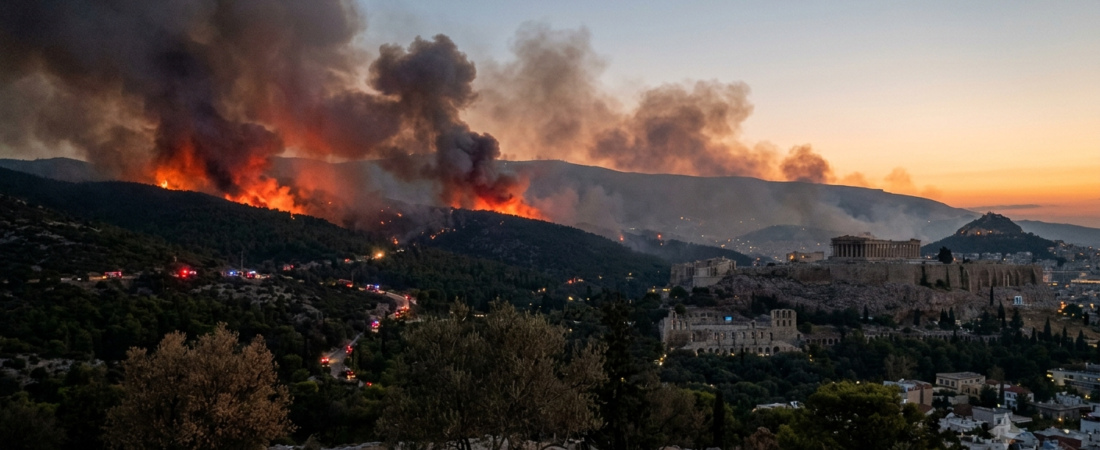 Aktualne Pożary Rodos – mapa LIVE i aktualne zagrożenia