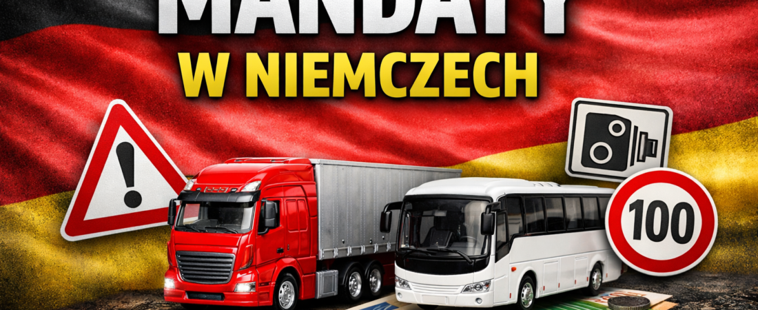 Mandaty Niemcy TIR 2026: Taryfikator dla ciężarówek (TIR) i autobusów oraz systemy kontroli wagonowej