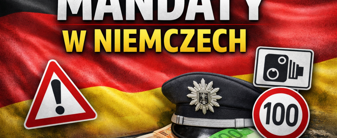 Mandaty Niemcy 2026: Aktualny taryfikator dla samochodów osobowych i rodzaje fotoradarów