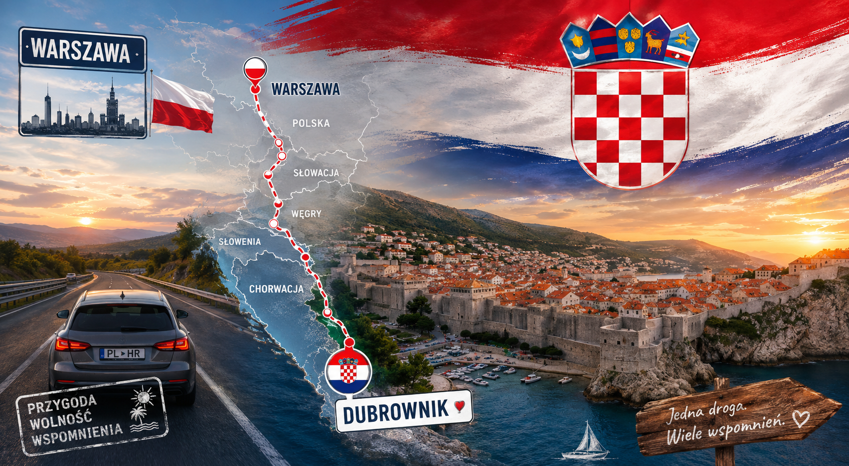 Winieta Chorwacja i Grecja 2026 – ile kosztuje [kalkulator Winiet]