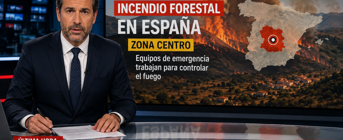 Mapa de incendios en España en directo 2026