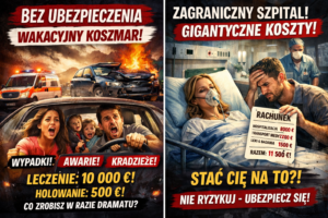 Czy warto kupić ubezpieczenie wakacyjne, gdy jedziemy na nieorganizowane wakacje samochodem? ubezop__UE