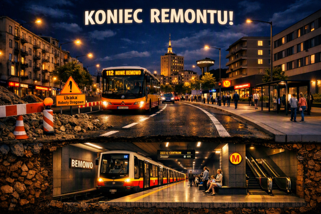 Metro na Bemowie: Stacje Lazurowa, Chrzanów i Karolin. Ostatni odcinek linii M2 zmienia zachód Warszawy