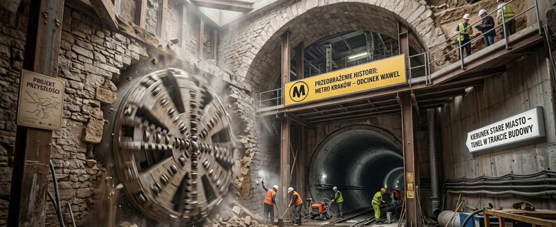 Wielki projekt transportowy: Metro w Krakowie od A do Z
