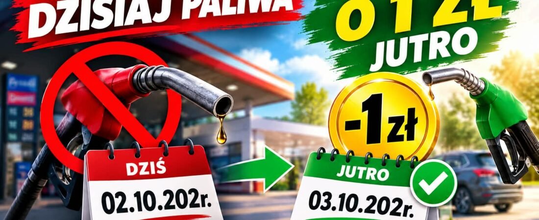 Ceny Paliw od Jutra Taniej — Kalkulator Oszczędności 2026