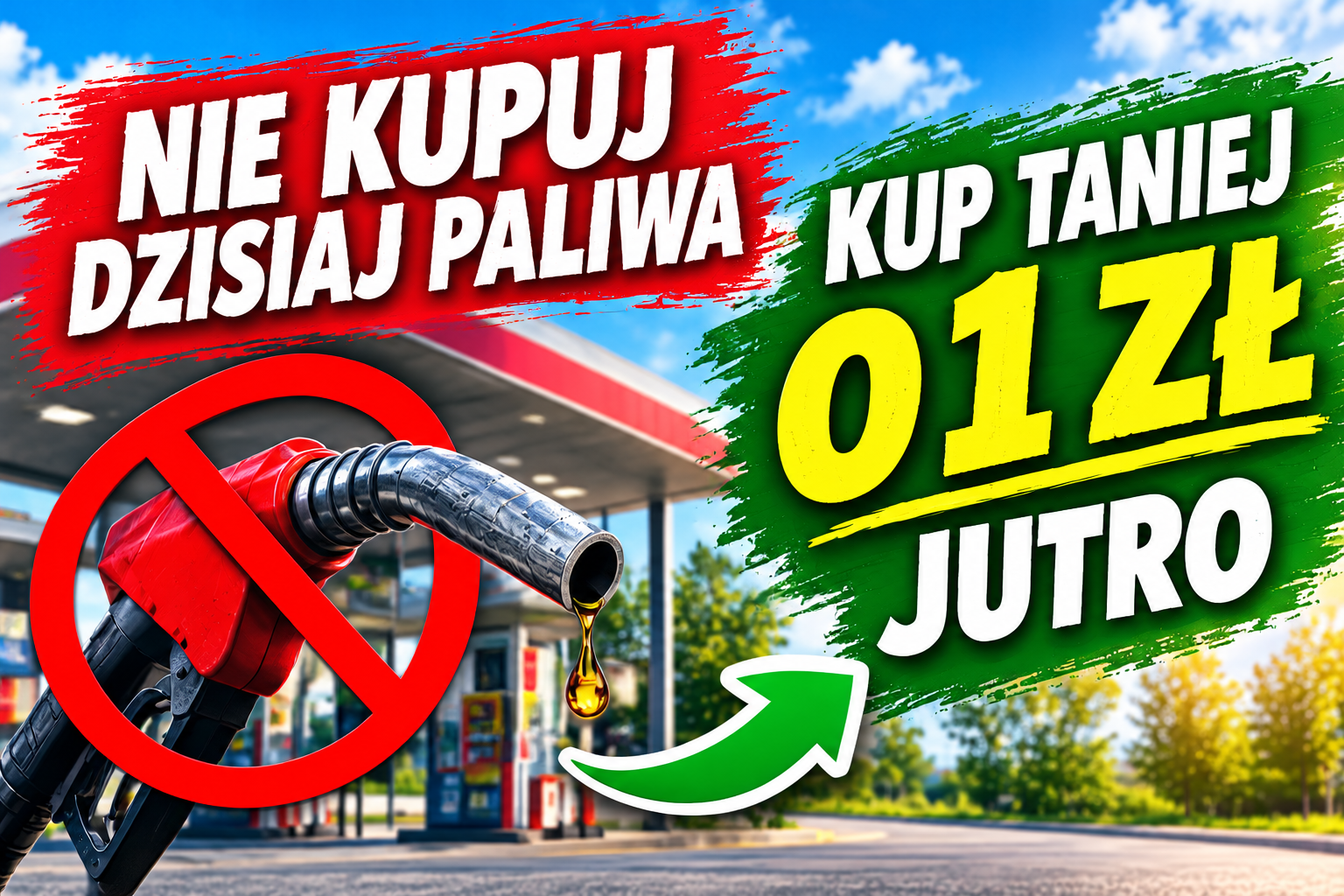 Ceny Paliw od Jutra Taniej — Kalkulator Oszczędności 2026