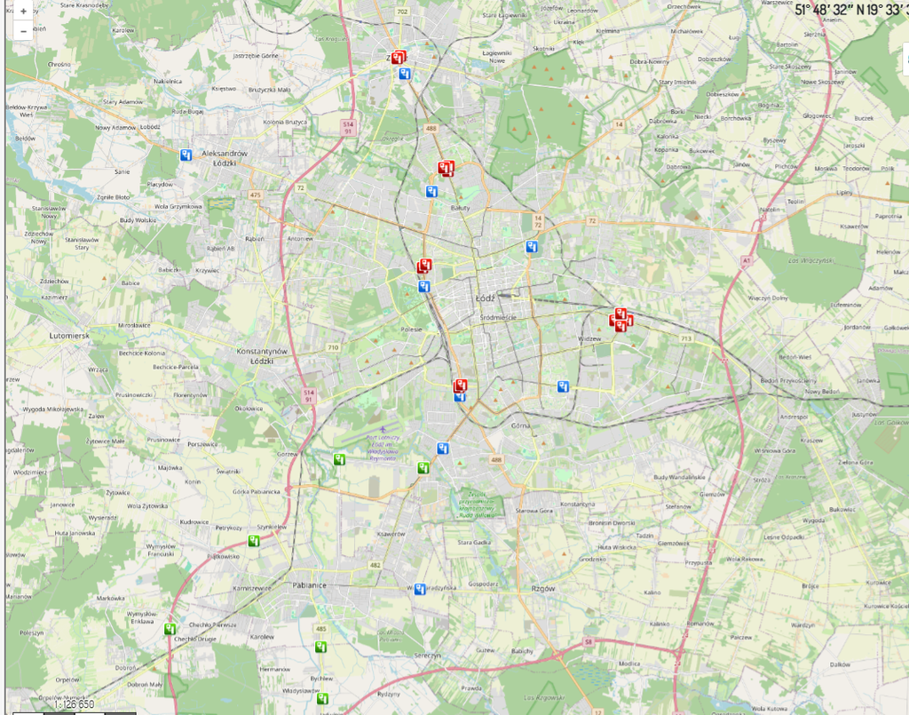 Fotoradary Łódź 2026 – mapa, lokalizacje, Red Light